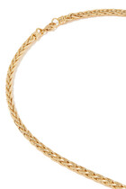 Collier Palmier Floating Diamant Necklace, 18K Yellow Gold & Diamond